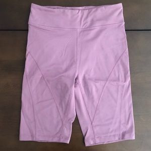 Free People Movement Baby Bike Shorts, Light Purple, S